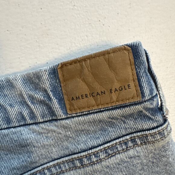 American Eagle Outfitters Curvy 90s Bootcut Stretch Womens Denim Jeans S 8 short - Picture 4 of 7